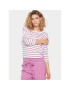 Saint Tropez Sweater 30512551 Lila Loose Fit - Pepit.hu