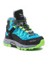 Salewa Bakancs Jr Alp Trainer Mid Gtx GORE-TEX 8375 Kék - Pepit.hu