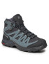 Salomon Bakancs X Ward Leather Mid GORE-TEX L47182000 Kék - Pepit.hu