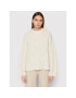 Samsøe Samsøe Sweater Kaya F21400032 Fehér Loose Fit - Pepit.hu