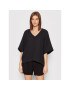 Seafolly Póló Double Cloth 54257-TO Fekete Oversize - Pepit.hu