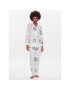 Seidensticker Pizsama Classic Woven Satin Pajama Set Színes Straight Fit - Pepit.hu