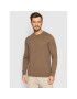 Selected Homme Sweater Berg 16074682 Barna Regular Fit - Pepit.hu