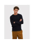 Selected Homme Sweater Vince 16059390 Sötétkék Regular Fit - Pepit.hu