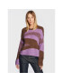 Sisley Sweater 1268L101U Lila Regular Fit - Pepit.hu