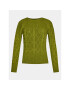 Sisley Sweater 17L3M103W Zöld Boxy Fit - Pepit.hu