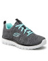 Skechers Cipő Twisted Fortune 12614/BKTQ Szürke - Pepit.hu