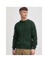 Solid Sweater 21107899 Zöld Regular Fit - Pepit.hu