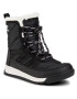 Sorel Hótaposó Youth Whitney II Short Lace NY3902 Fekete - Pepit.hu