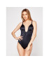 SPANX Body Suit Your Fancy Plunge Low Back Thong Suit Your Fancy 10206R Fekete - Pepit.hu