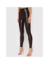 SPANX Leggings Faux Leather Croc 20303R Barna Slim Fit - Pepit.hu