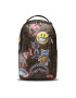 SPRAYGROUND Hátizsák Ron English Globalmogul Backpack 910B4951NSZ Barna - Pepit.hu