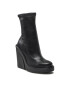 Steve Madden Bokacsizma All Out SM11002155-02002-001 Fekete - Pepit.hu