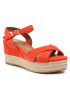 Tamaris Espadrilles 1-28001-20 Piros - Pepit.hu