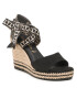 Tamaris Espadrilles 1-28344-20 Fekete - Pepit.hu