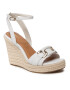 Tamaris Espadrilles 1-28348-28 Fehér - Pepit.hu