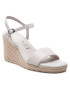 Tamaris Espadrilles 1-28376-38 Fehér - Pepit.hu