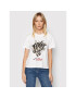 The Kooples Póló Rock Screen Print FTSC24012K Fehér Regular Fit - Pepit.hu