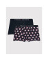 Tommy Hilfiger 2 darab boxer 2p Trunk Print UB0UB00291 Sötétkék - Pepit.hu