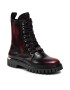 Tommy Hilfiger Bakancs Polished Leather Lace Up Boot FW0FW06008 Fekete - Pepit.hu