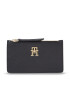 Tommy Hilfiger Bankkártya tartó Hilfiger Staple Cc Holder Zip AW0AW15267 Fekete - Pepit.hu