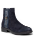 Tommy Hilfiger Bokacsizma Hardware Suede Flat Boot FW0FW05974 Sötétkék - Pepit.hu