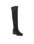 Tommy Hilfiger Combcsizma Th Belt Suede Overknee Boot FW0FW06767 Fekete - Pepit.hu