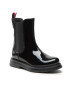 Tommy Hilfiger Csizma Chelsea Boot T4A5-32408-0775 M Fekete - Pepit.hu