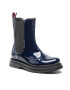 Tommy Hilfiger Csizma Chelsea Boot T4A5-32408-0775 M Sötétkék - Pepit.hu