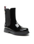 Tommy Hilfiger Csizma Chelsea Boot T4A5-32408-0775 S Fekete - Pepit.hu