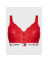 Tommy Hilfiger Curve Bralette melltartó UW0UW03507 Piros - Pepit.hu