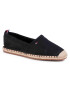 Tommy Hilfiger Espadrilles Basic Tommy Flat Espadrille FW0FW04827 Fekete - Pepit.hu