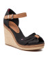 Tommy Hilfiger Espadrilles Elena 56D FW0FW00905 Fekete - Pepit.hu