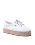 Tommy Hilfiger Espadrilles Essential Flatform Espadrille EN0EN01434 Fehér - Pepit.hu