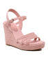 Tommy Hilfiger Espadrilles Essential Wedge Sandal FW0FW07159 Rózsaszín - Pepit.hu