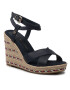 Tommy Hilfiger Espadrilles Feminine High Wedge Sandal FW0FW06238 Sötétkék - Pepit.hu