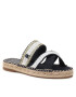 Tommy Hilfiger Espadrilles Golden Webbing Sandal FW0FW07096 Sötétkék - Pepit.hu