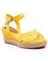 Tommy Hilfiger Espadrilles Gradient Mid Wedge Sandal FW0FW05627 Sárga - Pepit.hu