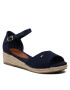 Tommy Hilfiger Espadrilles Rope Wedge Sandal T3A7-32185-0048 M Sötétkék - Pepit.hu