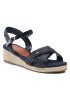 Tommy Hilfiger Espadrilles Rope Wedge Sandal T3A7-32186-1380 M Sötétkék - Pepit.hu