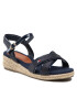 Tommy Hilfiger Espadrilles Rope Wedge Sandal T3A7-32186-1380 S Sötétkék - Pepit.hu