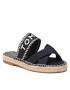 Tommy Hilfiger Espadrilles Seasonal Webbing Sandal FW0FW07181 Sötétkék - Pepit.hu