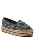 Tommy Hilfiger Espadrilles Th Monogram Denim Espadrille FW0FW06934 Sötétkék - Pepit.hu