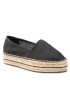 Tommy Hilfiger Espadrilles Th Textured Flatform Espadrille FW0FW06433 Fekete - Pepit.hu