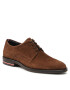 Tommy Hilfiger Félcipő Corporate Hilfiger Suede Shoe FM0FM04434 Barna - Pepit.hu