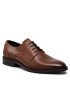 Tommy Hilfiger Félcipő Embossed Leather Shoe FM0FM03952 Barna - Pepit.hu