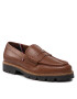 Tommy Hilfiger Félcipő Fashion Leather Loafer FM0FM04107 Barna - Pepit.hu