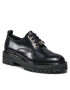 Tommy Hilfiger Félcipő Polished Leather Lace Up FW0FW05930 Fekete - Pepit.hu