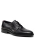 Tommy Hilfiger Félcipő Signature Hilfiger Leather Shoe FM0FM03929 Fekete - Pepit.hu