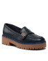 Tommy Hilfiger Félcipő Th Hardware Chunky Loafer FW0FW06675 Sötétkék - Pepit.hu